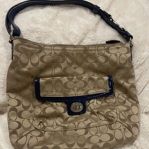 Vintage Coach Penelope Signature Sateen Handbag